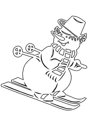 Трафареты Новогодние украшения в стиле СССР Новогодние украшения в стиле СССР − трафарет 25