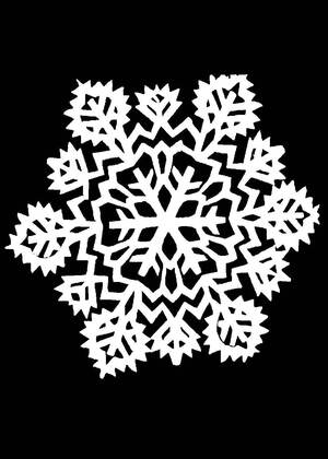 Трафареты Новогодние украшения в стиле СССР Новогодние украшения в стиле СССР − трафарет 34