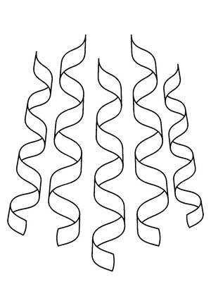 Трафареты Новогодние украшения в стиле СССР Новогодние украшения в стиле СССР − трафарет 42