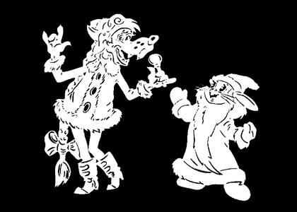 Трафареты Новогодние украшения в стиле СССР Новогодние украшения в стиле СССР − трафарет 43