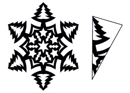 Трафареты Новогодние украшения в стиле СССР Новогодние украшения в стиле СССР − трафарет 51