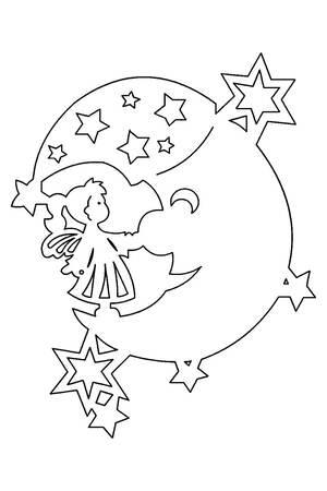 Трафареты Новогодние Украшения Новогодние Украшения − трафарет 11