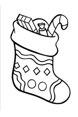 Трафареты Новогодние Украшения Новогодние Украшения − трафарет 12