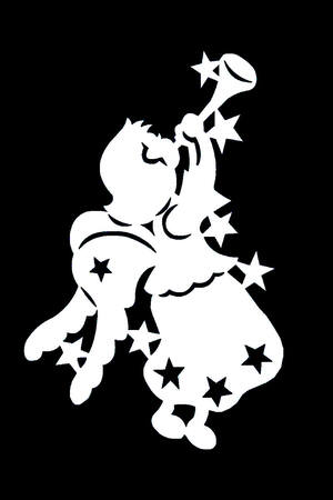 Трафареты Новогодние Украшения Новогодние Украшения − трафарет 23