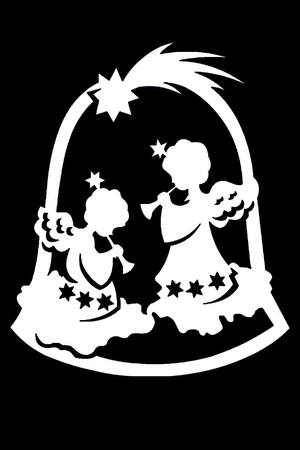 Трафареты Новогодние Украшения Новогодние Украшения − трафарет 24