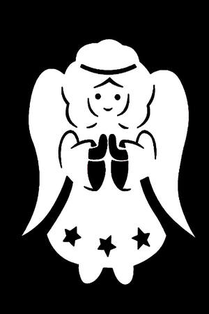 Трафареты Новогодние Украшения Новогодние Украшения − трафарет 25