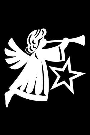 Трафареты Новогодние Украшения Новогодние Украшения − трафарет 26