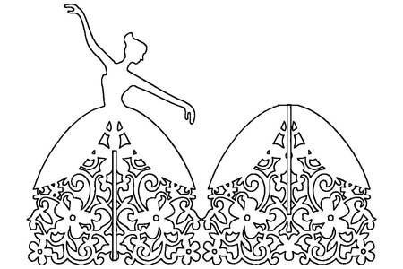 Трафареты Новогодние Украшения Новогодние Украшения − трафарет 5