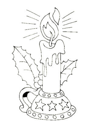 Трафареты Новогодние Украшения Новогодние Украшения − трафарет 55