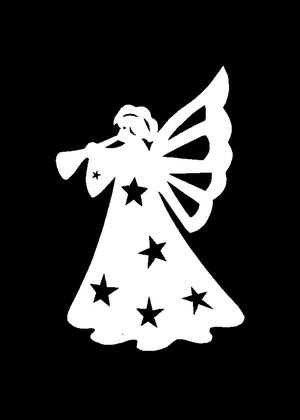 Трафареты Новогодние Украшения Новогодние Украшения − трафарет 58