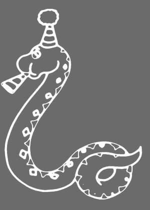 Трафареты Новый год Змеи 2025 Новый год Змеи 2025 − трафарет 11