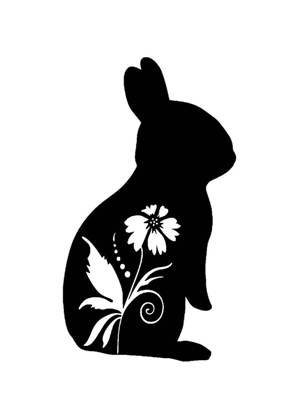 Пасха − трафарет 13