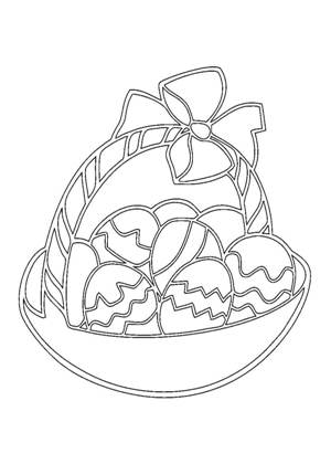 Пасха − трафарет 16