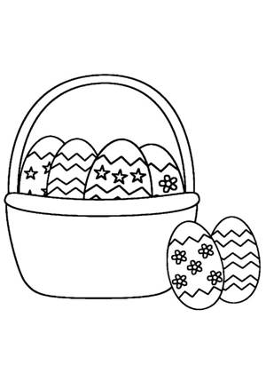 Пасха − трафарет 19