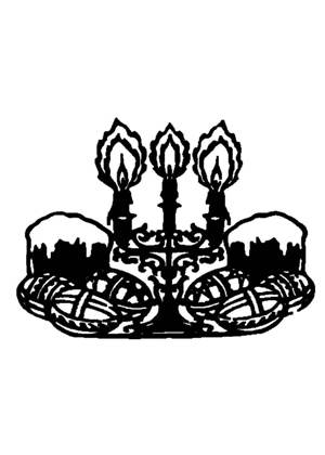 Пасха − трафарет 20