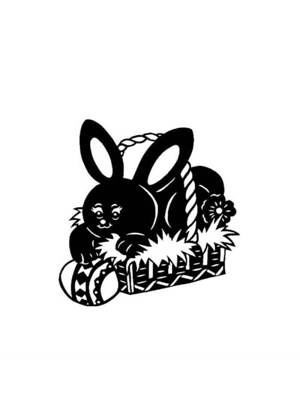 Пасха − трафарет 23