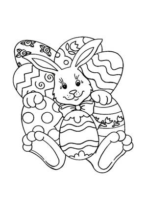 Пасха − трафарет 3