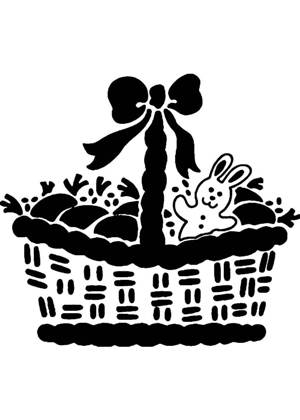 Пасха − трафарет 34