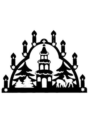 Рождество Христово − трафарет 25