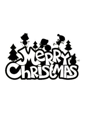 Рождество Христово − трафарет 27