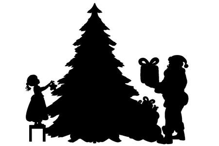 Рождество Христово − трафарет 7