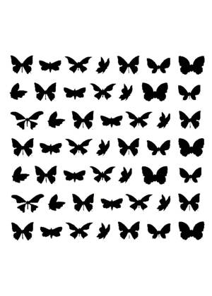 Скрапбукинг − трафарет 15