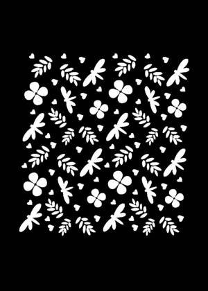 Скрапбукинг − трафарет 23