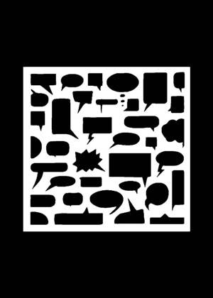 Скрапбукинг − трафарет 36