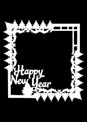 Скрапбукинг − трафарет 38