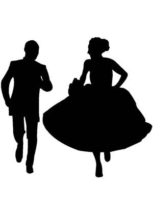 Свадебные − трафарет 15