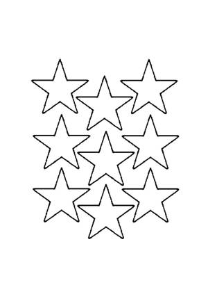 Свадебные − трафарет 7