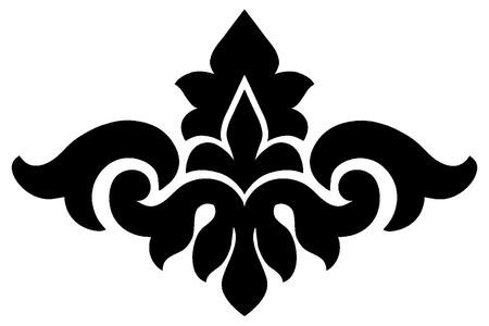 Узоры − трафарет 9