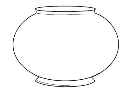 Трафареты Вазы Вазы − трафарет 16