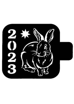 Вытынанки на год Кролика Год Кролика − вытынанка 10