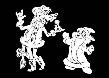 Снегурочка − вытынанка 1