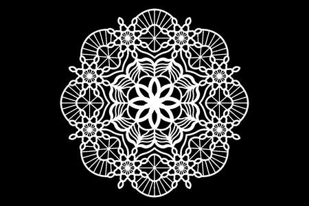 Трафареты Снежинки Снежинки − трафарет 7