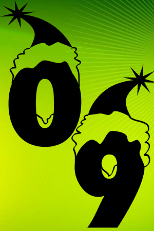 Трафареты Новогодних цифр Новогодние цифры