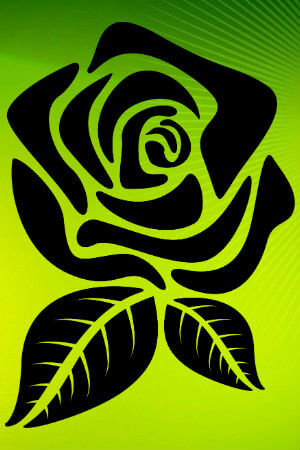 Трафареты роз Роза