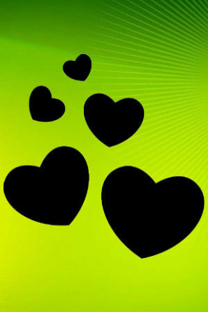 Трафареты сердечек Сердечки