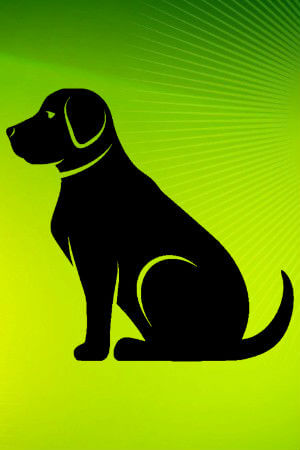 Трафареты собак Собака
