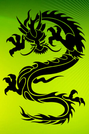 Трафареты Дракона на Новый 2024 год Новый год Дракона 2024