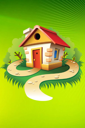 Вытынанки Домики Вытынанки домиков