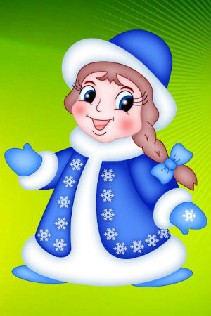 Вытынанки Снегурочки Вытынанки снегурочки